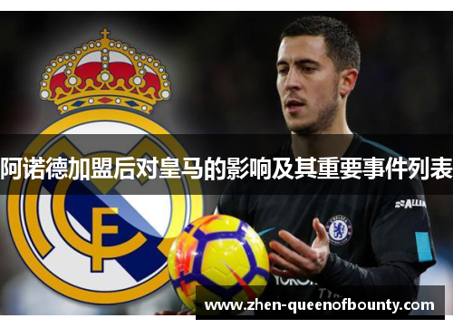 阿诺德加盟后对皇马的影响及其重要事件列表